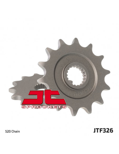 Pignon JT SPROCKETS acier standard 326 - 520 Pignon JT SPROCKETS acier standard 326 - 520