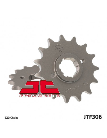 Pignon JT SPROCKETS acier standard 306 - 520 Pignon JT SPROCKETS acier standard 306 - 520