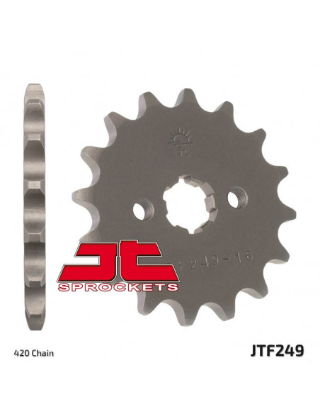 Pignon JT SPROCKETS acier standard 249 - 420 Pignon JT SPROCKETS acier standard 249 - 420