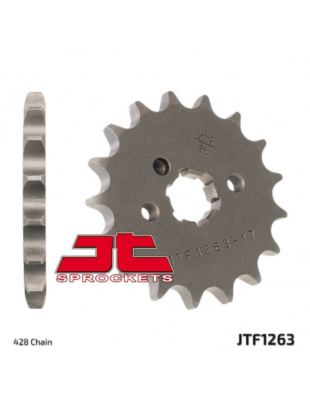 Pignon JT SPROCKETS acier standard 1263 - 428 Pignon JT SPROCKETS acier standard 1263 - 428
