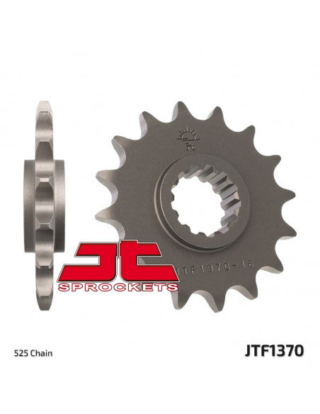 Pignon JT SPROCKETS acier standard 1370 - 525 Pignon JT SPROCKETS acier standard 1370 - 525