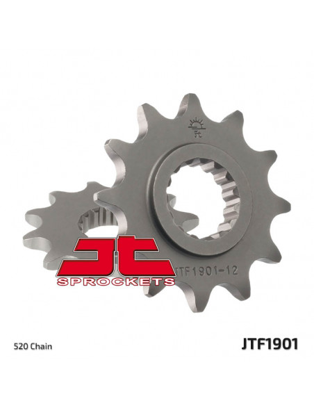 Pignon JT SPROCKETS acier standard 1901 - 520 Pignon JT SPROCKETS acier standard 1901 - 520
