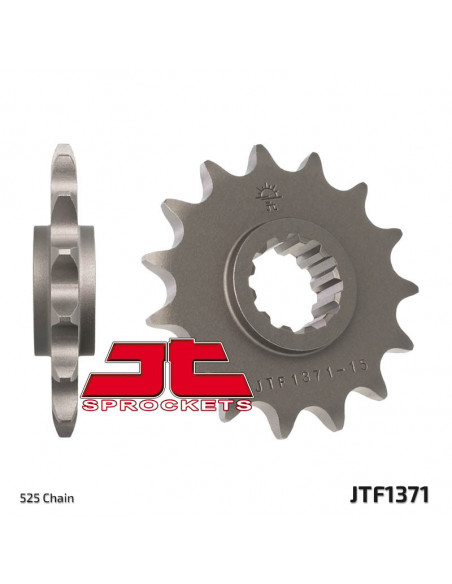 Pignon JT SPROCKETS acier standard 1371 - 525 Pignon JT SPROCKETS acier standard 1371 - 525