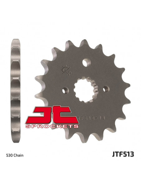 Pignon JT SPROCKETS acier standard 513 - 530 Pignon JT SPROCKETS acier standard 513 - 530