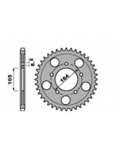 Couronne PBR acier standard 4557 - 525