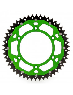 Couronne ART Dual-components aluminium/acier Ultra-Light anti-boue 460 - 520