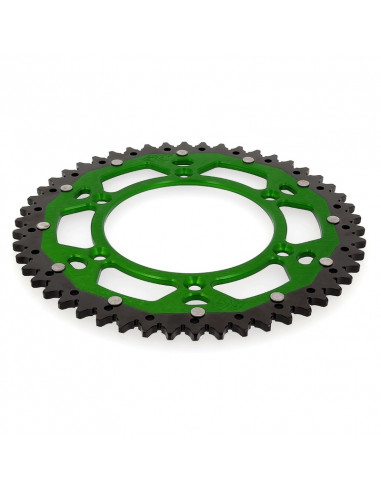 Couronne ART Dual-components aluminium/acier Ultra-Light anti-boue 460 - 520