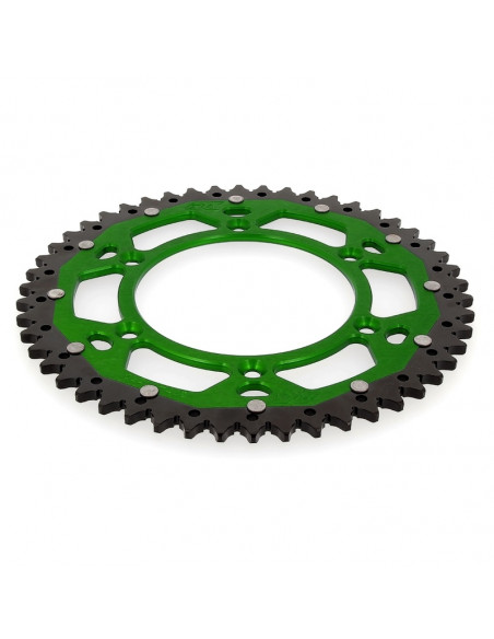 Couronne ART Dual-components aluminium/acier Ultra-Light anti-boue 460 - 520