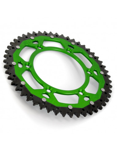 Couronne ART Dual-components aluminium/acier Ultra-Light anti-boue 460 - 520