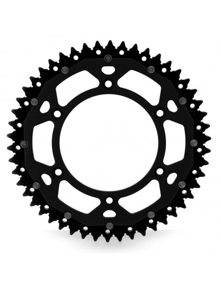 Couronne ART Dual-components aluminium/acier Ultra-Light anti-boue 460 - 520