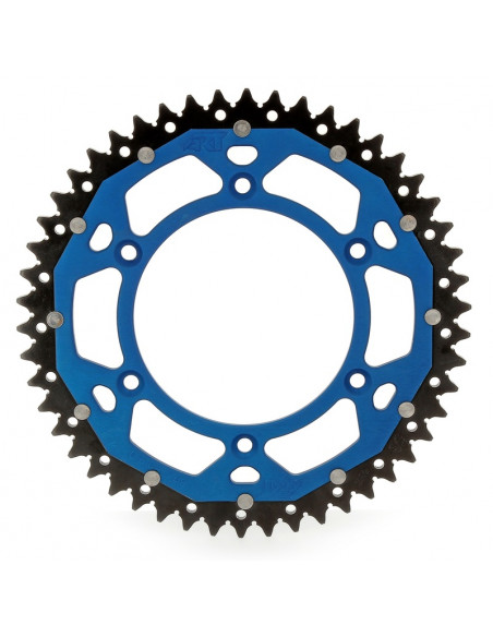 Couronne ART Dual-components aluminium/acier Ultra-Light anti-boue 251 - 520
