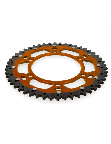 Couronne ART Dual-components aluminium/acier Ultra-Light anti-boue 897 - 520