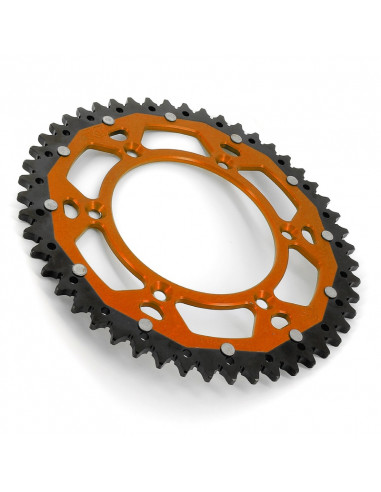 Couronne ART Dual-components aluminium/acier Ultra-Light anti-boue 897 - 520