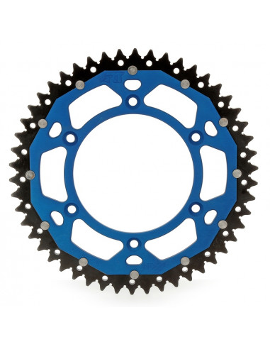 Couronne ART Dual-components aluminium/acier Ultra-Light anti-boue 897 - 520
