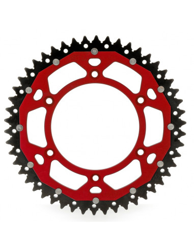 Couronne ART Dual-components aluminium/acier Ultra-Light anti-boue 210 - 520