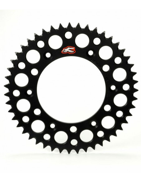 Couronne RENTHAL aluminium Ultra-Light anti-boue 112U - 520