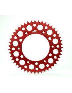 Couronne RENTHAL aluminium Ultra-Light anti-boue 189U - 420