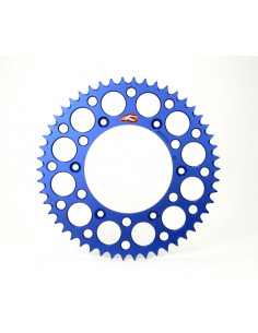 Couronne RENTHAL aluminium Ultra-Light anti-boue 121U - 420