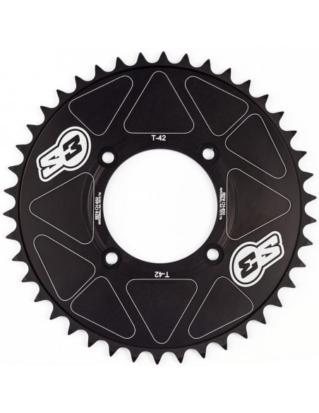 Couronne S3 Laser FIM aluminium Ultra-Light anodisé dur CH-850 - 520