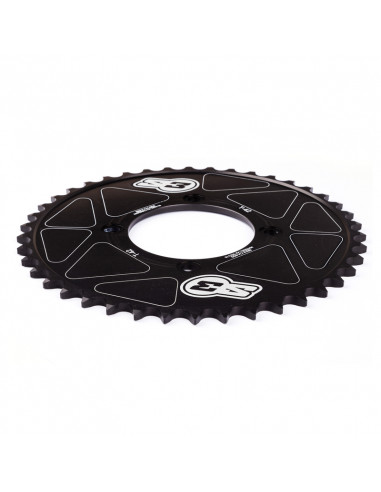 Couronne S3 Laser FIM aluminium Ultra-Light anodisé dur CH-850 - 520