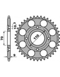 Couronne PBR acier standard 247 - 520