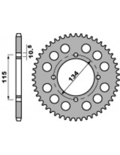 Couronne PBR acier standard 711 - 530
