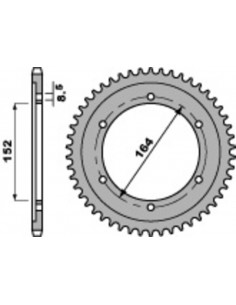 Couronne PBR acier standard 841 - 530