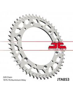 Couronne JT SPROCKETS aluminium ultra-light anti-boue 853 - 520 2