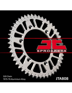 Couronne JT SPROCKETS aluminium Ultra-Light anti-boue 808 - 520 2
