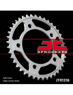 Couronne JT SPROCKETS acier standard 1316 - 520