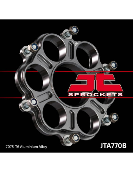Support de couronne JT SPROCKETS - 6 Silentbloc Ducati Panigale/Monster