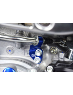 Guide câble d'embrayage SCAR bleu Yamaha YZ250F 2