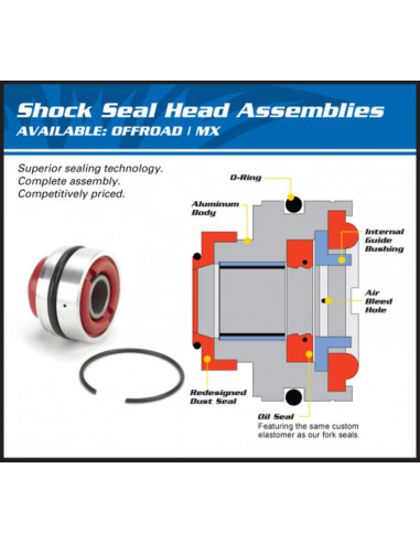 Joint tige d'amortisseur ALL BALLS Yamaha