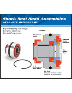 Joint tige d'amortisseur ALL BALLS Honda/Kawasaki 2