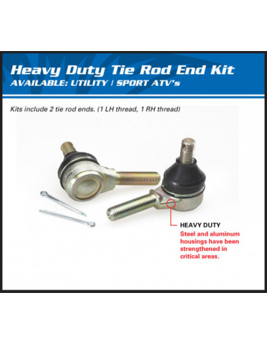 Kit rotule de direction ALL BALLS Yamaha YFL450 Grizzly/FA Kodiak