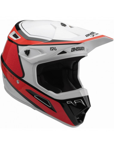 Casque ANSWER AR1 Vivid Red/Flo Red taille M