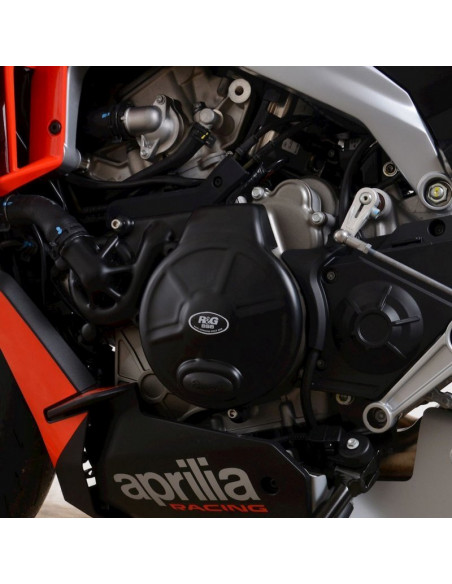 Kit de couvre-carter R&G RACING Race Series - noir Aprilia