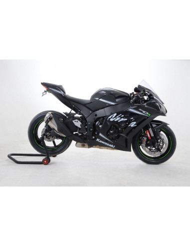 Tampons de protection R&G RACING Aero - blanc Kawasaki ZX10-R/RR