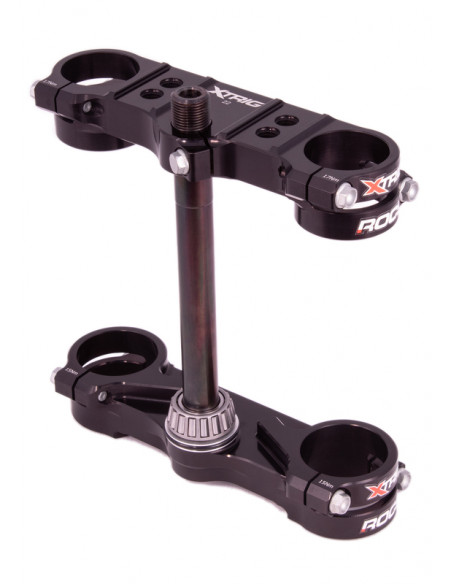 Té de fourche XTRIG Rocs Tech Offset 22 mm - noir Husqvarna TC65 Té de fourche XTRIG Rocs Tech Offset 22 mm - noir Husqvarna TC65