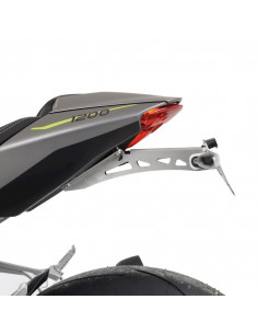 Support de plaque R&G RACING - argent Triumph Speed Triple 1200 RS 2