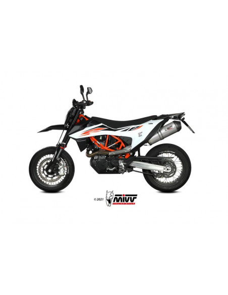 Ligne complète MIVV Oval - KTM 690 SMC R Ligne complète MIVV Oval - KTM 690 SMC R