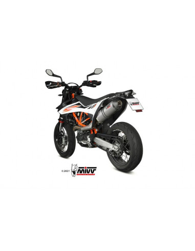 Ligne complète MIVV Oval - KTM 690 SMC R Ligne complète MIVV Oval - KTM 690 SMC R