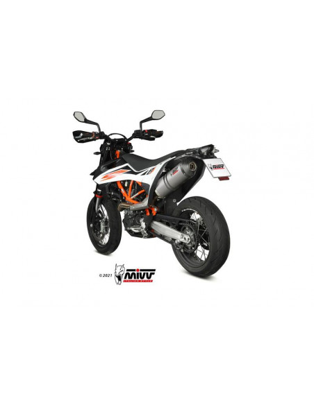 Ligne complète MIVV Oval - KTM 690 SMC R Ligne complète MIVV Oval - KTM 690 SMC R