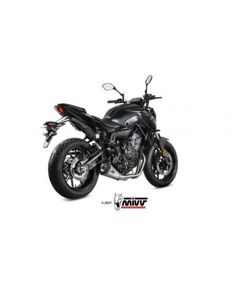 Ligne complète MIVV Delta Race - Yamaha MT-07/FZ-07 Ligne complète MIVV Delta Race - Yamaha MT-07/FZ-07