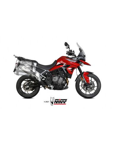 Silencieux MIVV Oval - Triumph Tiger Silencieux MIVV Oval - Triumph Tiger