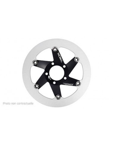 Disque de frein BERINGER Aeronal fonte flottant noir - S10LGBF