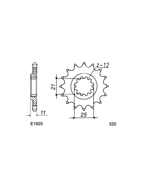 VOR.450.ENDURO '01/05 14X48 RKGB520KXZ µ