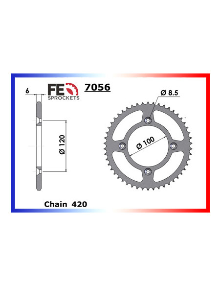 YZ.65 '18/19 14X47 FE420R µ