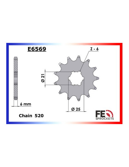 YFM.350.X/XR WARRIOR '89/04 13X40 RK520FEX  (3GD,3GDG,5NF)