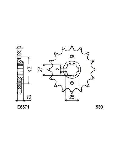 XJ.400 '81/83 16X44 RK530KS µ  (4V7,28F)